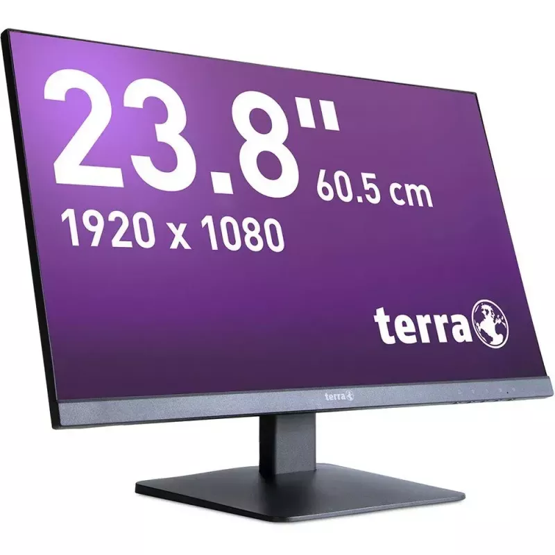 Monitor komputerowy TERRA 3030225 60,5 cm (23,8 cala) 1920 x 1080 pikseli Full HD LCD Czarny