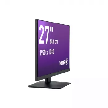 TERRA 3030227 monitor komputerowy 68,6 cm (27 cali) 1920 x 1080 pikseli Full HD LED Czarny