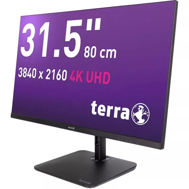 Monitor komputerowy TERRA 3030234 80 cm (31,5 cala) 3840 x 2160 pikseli 4K Ultra HD LCD czarny