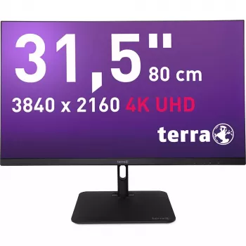 Monitor komputerowy TERRA 3030234 80 cm (31,5 cala) 3840 x 2160 pikseli 4K Ultra HD LCD czarny
