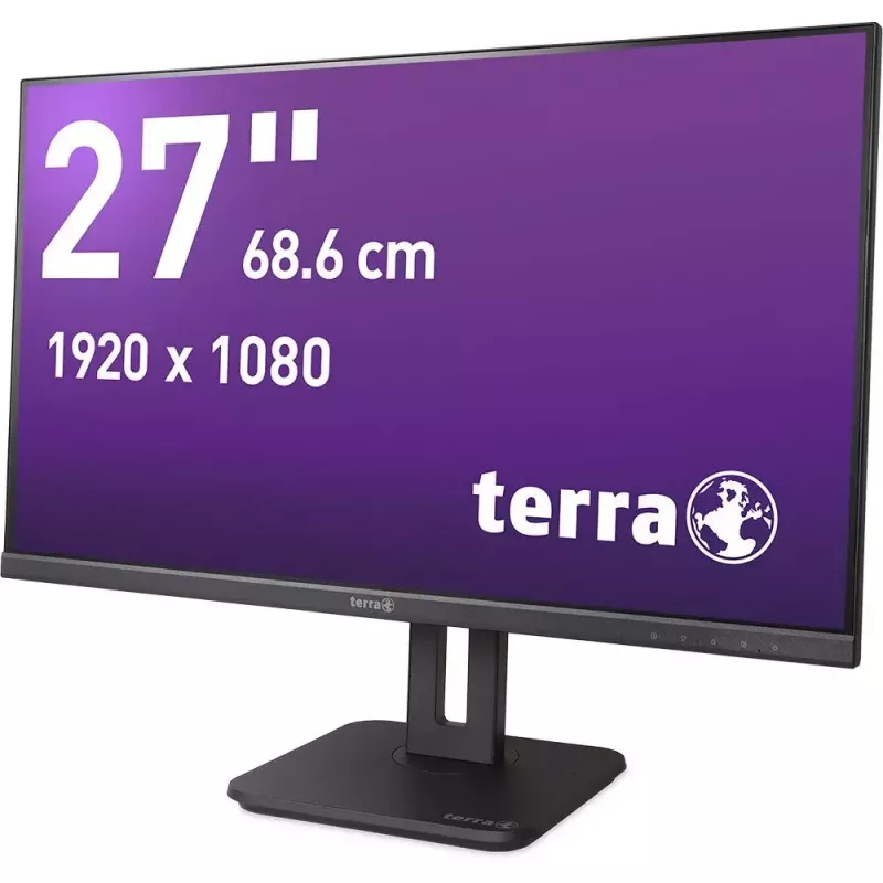 TERRA 3030239 monitor komputerowy 68,6 cm (27 cali) 1920 x 1080 pikseli Full HD LCD Czarny