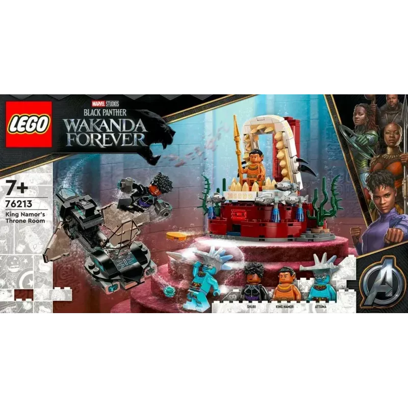 LEGO Super Heroes zestaw Sala tronowa Króla Namora 76213 — zestaw konstrukcyjny, model 6378887