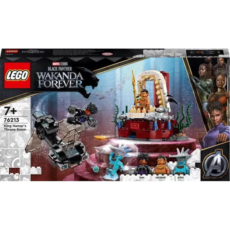 LEGO Super Heroes zestaw Sala tronowa Króla Namora 76213 — zestaw konstrukcyjny, model 6378887