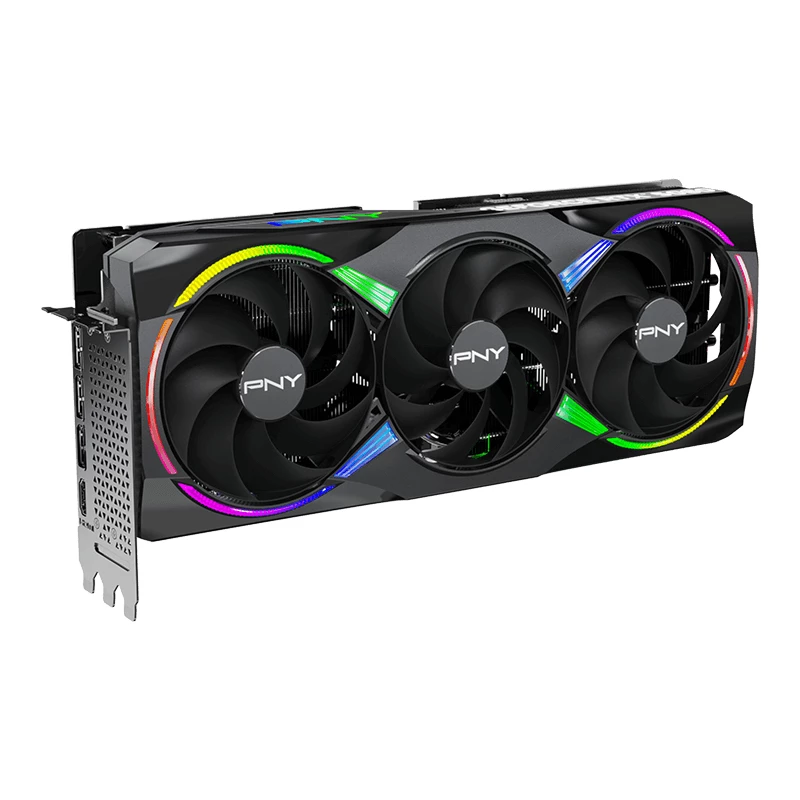 PNY GeForce RTX 5080 16 GB ARGB OC Triple Fan - 16 GB GDDR7 - DisplayPort 2.1b / HDMI 2.1b