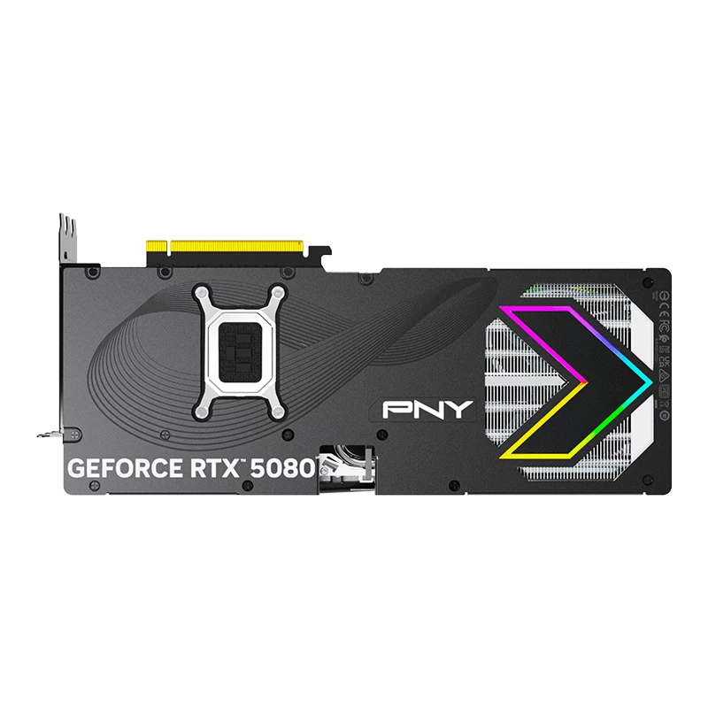 PNY GeForce RTX 5080 16 GB ARGB OC Triple Fan - 16 GB GDDR7 - DisplayPort 2.1b / HDMI 2.1b
