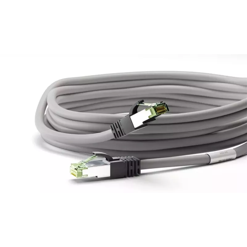 Kabel sieciowy Goobay CAT 8.1 Patch Cord RJ-45 Cat8.1 2m Szary