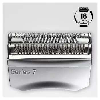 Braun Series 7 70S Elektryczna golarka – kaseta wymienna głowicy – srebrna