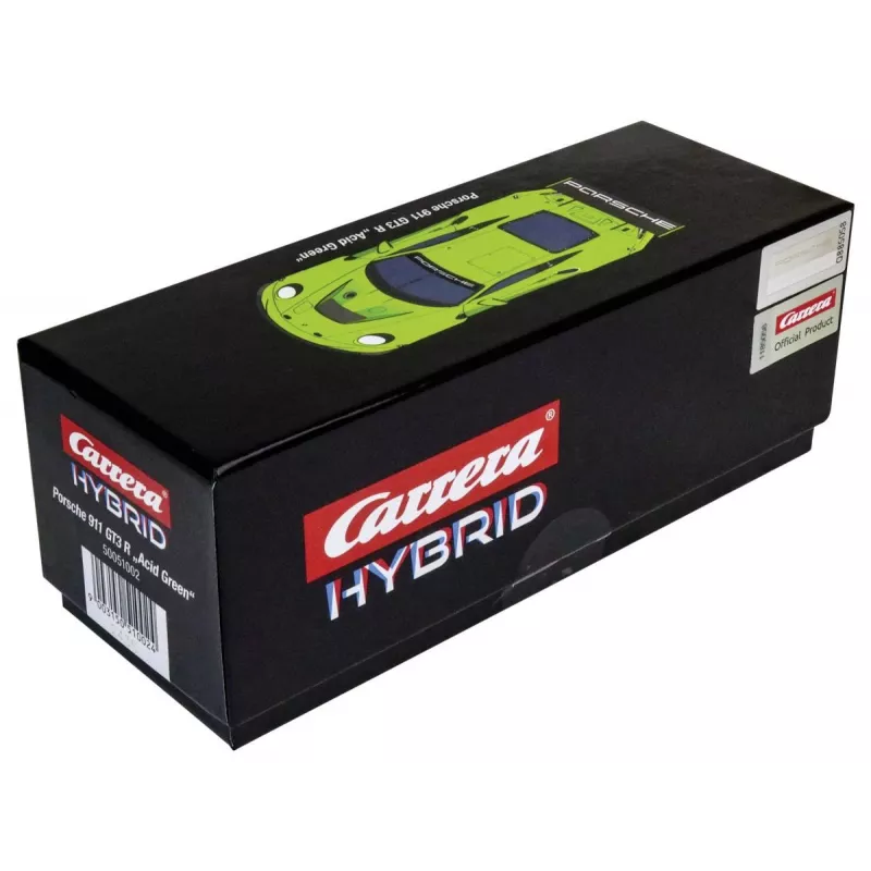 Model sportowego samochodu Carrera Porsche 911 GT3 R Acid zielony 8 lat