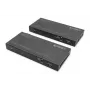Zestaw przedłużacza KVM DIGITUS HDBaseT. 150m 4K/60Hz. USB 2.0. PoC. IR. czarny