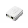 Serwer wydruku USB DIGITUS, 1 port 1x RJ45, 1x USB A, USB 2.0 Dla wszystkich popularnych systemów operacyjnych