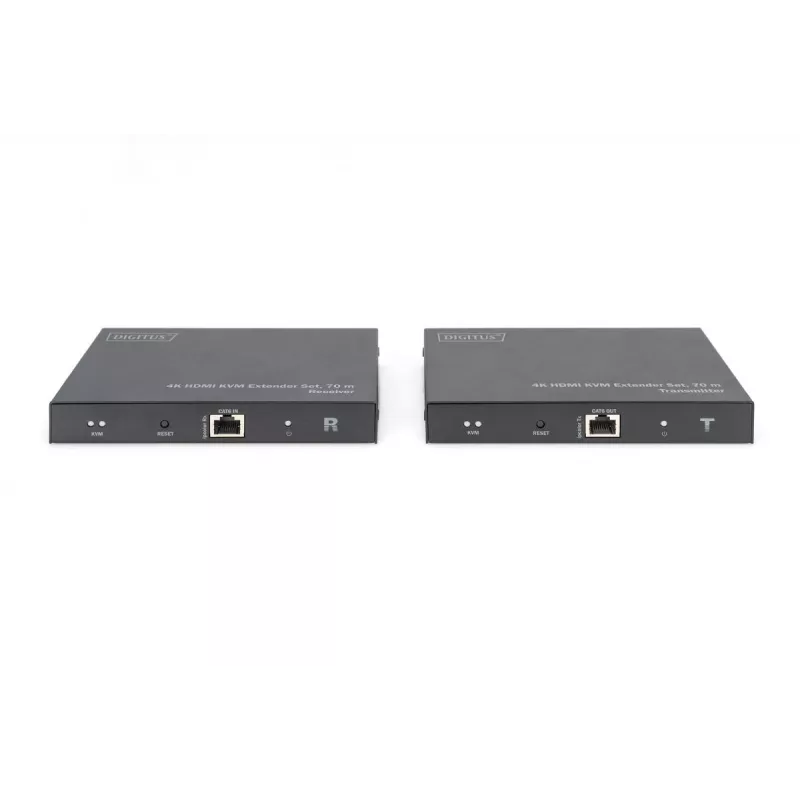DIGITUS HDMI 2.0 HDMI KVM Extender Set - 70m USB 1.1, obsługa paneli dotykowych