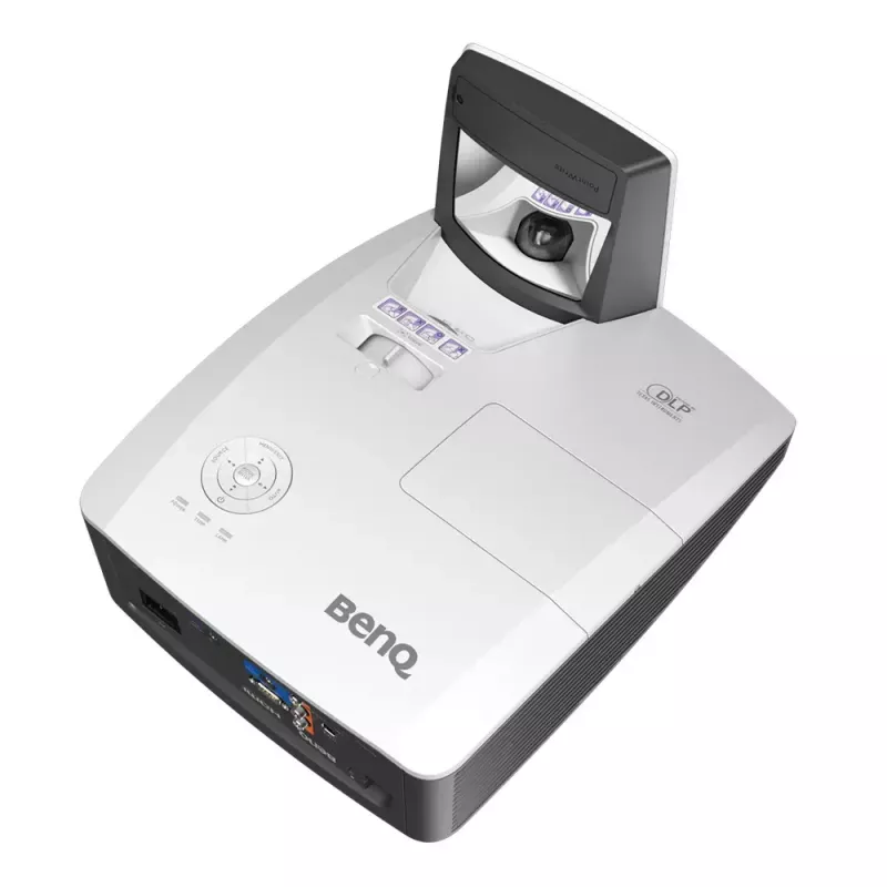 BenQ MH856UST+ Projektor ultra krótkiego rzutu 3500 ANSI lumenów DLP 1080p (1920x1080) 3D Czarny, Biały