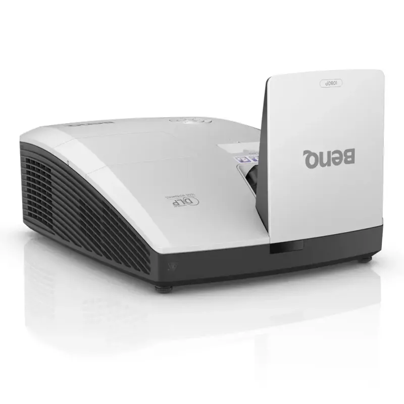 BenQ MH856UST+ Projektor ultra krótkiego rzutu 3500 ANSI lumenów DLP 1080p (1920x1080) 3D Czarny, Biały