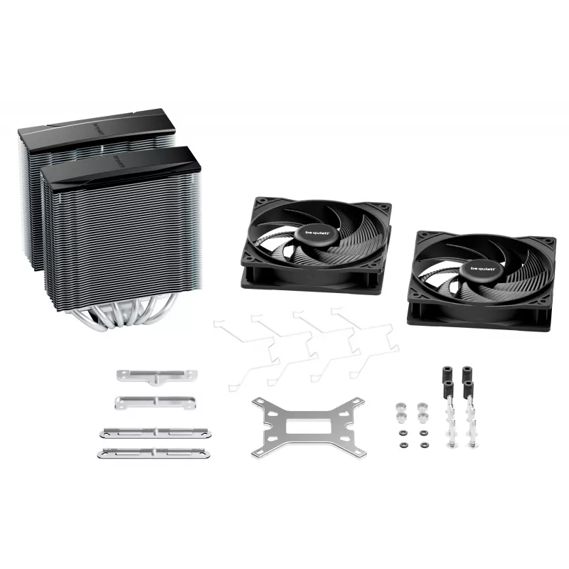 be quiet! Pure Rock Pro 3 Chłodzenie procesora Air cooler 12 cm Srebrny 1 szt.