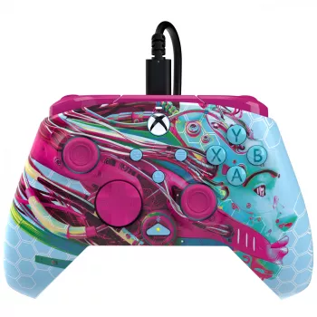 PDP REMATCH Advanced Wired Controller: Nubia Bronze, dla Xbox Series X|S, Xbox One i PC z Windows 10/11