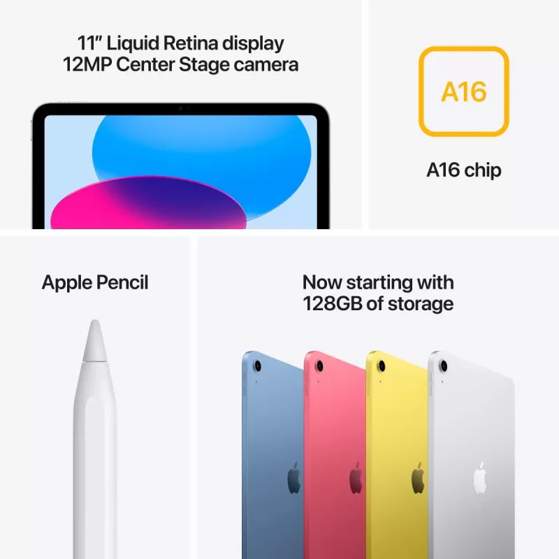 APPLE iPad (2025) - 11 cali - Wi-Fi - 256 GB - Niebieski