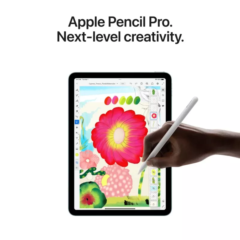 APPLE iPad Air (2025) - M3 - 11 cali - 7. generacja - Wi-Fi - 128GB - Starlight