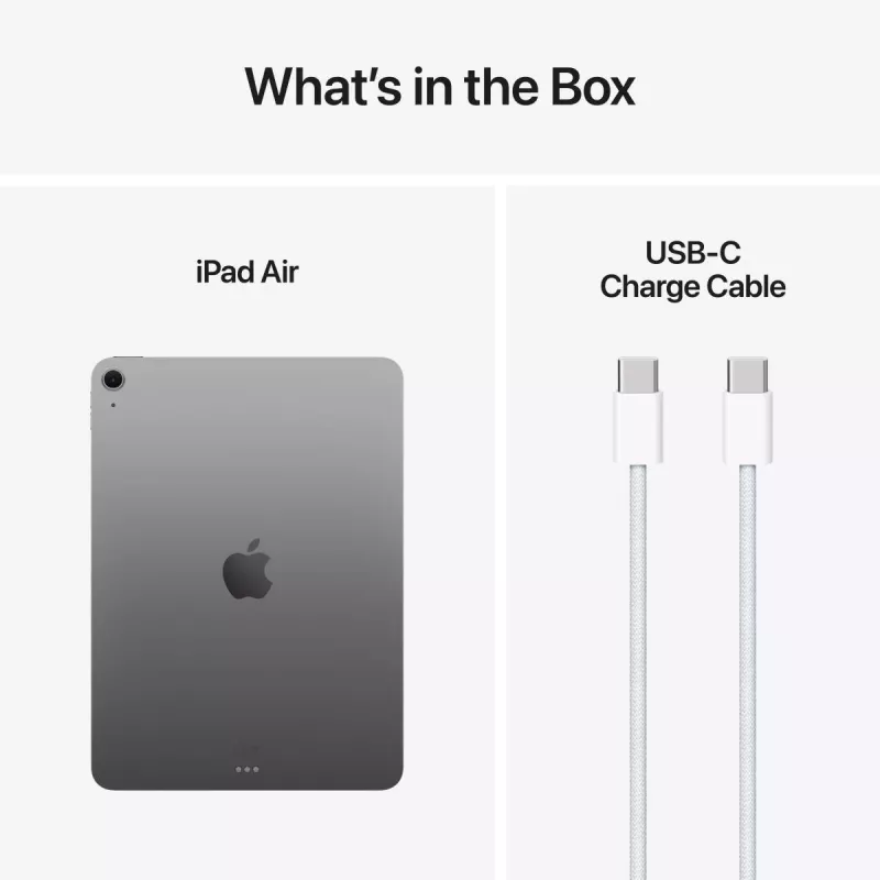 APPLE iPad Air (2025) - M3 - 11 cali - 7. generacja - Wi-Fi - 256GB - Gwiezdna Szarość