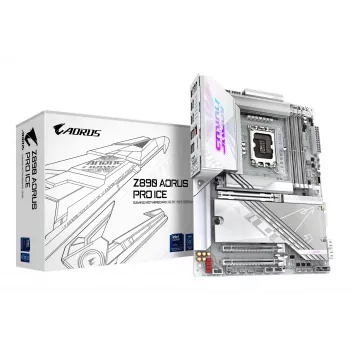 Płyta główna GIGABYTE Z890 AORUS PRO ICE — Intel Z890, LGA 1851, ATX, DDR5, 4x DIMM, 4x M.2, 2.5Gb LAN, Wi‑Fi