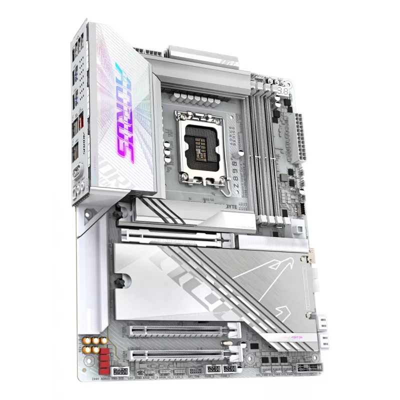 Płyta główna GIGABYTE Z890 AORUS PRO ICE — Intel Z890, LGA 1851, ATX, DDR5, 4x DIMM, 4x M.2, 2.5Gb LAN, Wi‑Fi