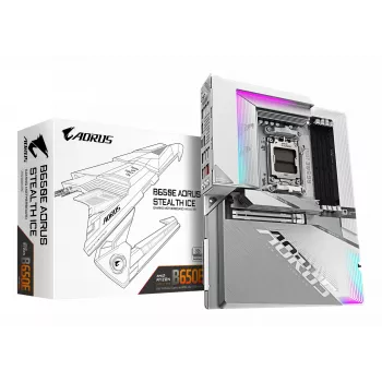 Płyta główna GIGABYTE B650E AORUS STEALTH ICE, AMD B650E, Socket AM5, ATX