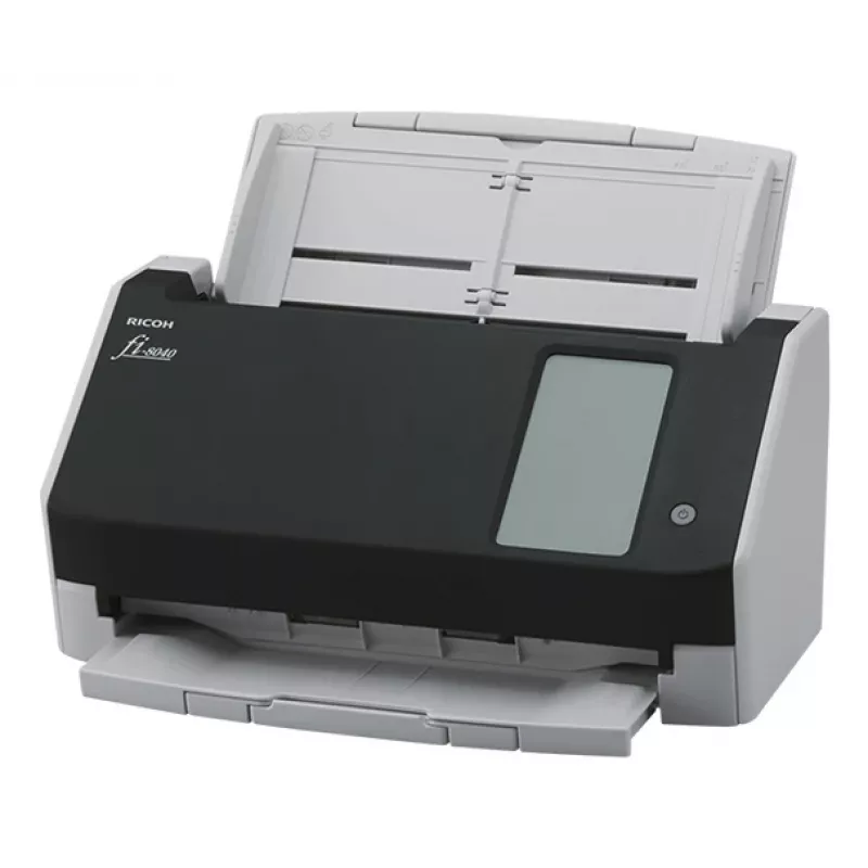 Ricoh fi-8040 ADF + skaner z ręcznym podawaniem 600 x 600 DPI A4 Czarny, Szary