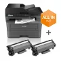 Brother MFC-L2827DWXL wielofunkcyjna drukarka laserowa A4 1200 x 1200 DPI 32 ppm Wi-Fi