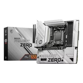 MSI B650M PROJECT ZERO płyta główna AMD B650 Socket AM5 micro ATX