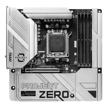 MSI B650M PROJECT ZERO płyta główna AMD B650 Socket AM5 micro ATX
