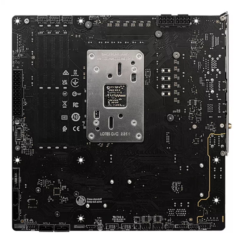 MSI B650M PROJECT ZERO płyta główna AMD B650 Socket AM5 micro ATX