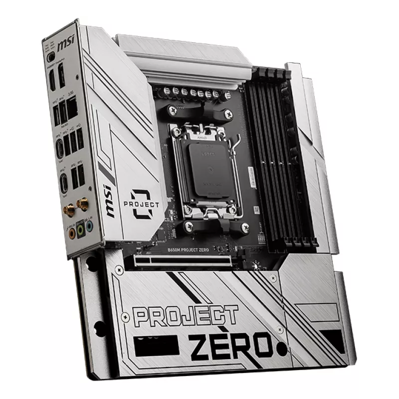 MSI B650M PROJECT ZERO płyta główna AMD B650 Socket AM5 micro ATX