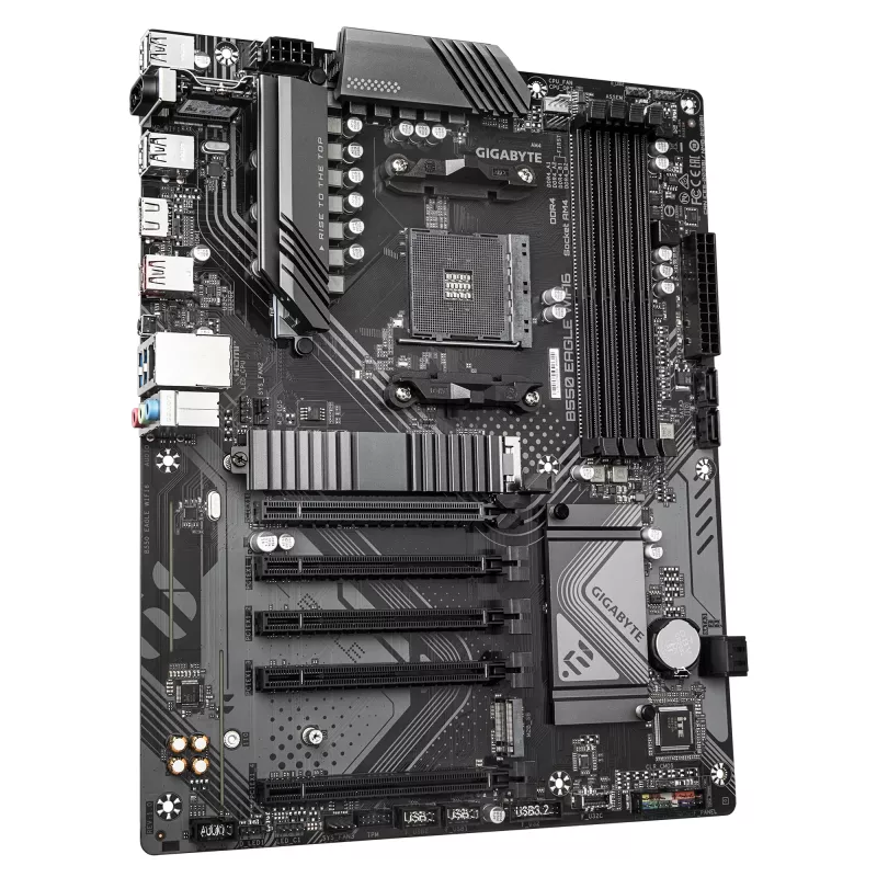 Płyta główna GIGABYTE B550 EAGLE WIFI6 ATX, AMD B550, Socket AM4, DDR4, 4x DIMM, 2x M.2, Wi‑Fi 6, Bluetooth 5.3