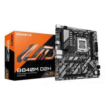 Płyta główna GIGABYTE B840M D2H, AMD Ryzen 9000, Socket AM5, Micro ATX