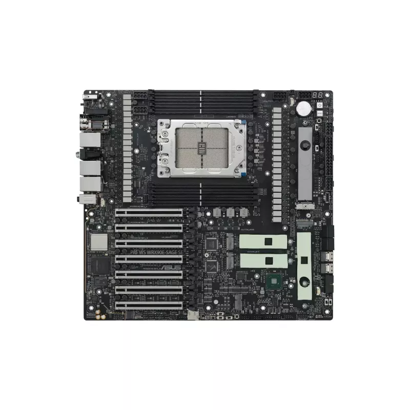 Płyta główna ASUS PRO WS WRX90E-SAGE SE, chipset AMD WRX90, Socket sTR5, EEB, 8x DDR5 DIMM, 7x PCIe x16 GEN5, 4x M.2, 2x USB4 GEN3X2