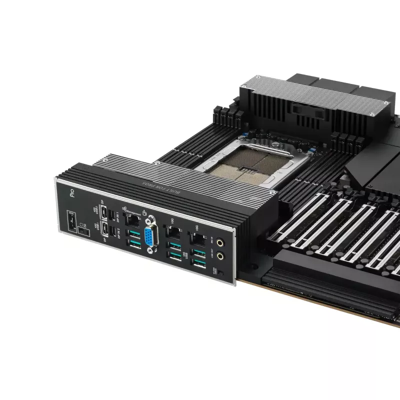 Płyta główna ASUS PRO WS WRX90E-SAGE SE, chipset AMD WRX90, Socket sTR5, EEB, 8x DDR5 DIMM, 7x PCIe x16 GEN5, 4x M.2, 2x USB4 GEN3X2