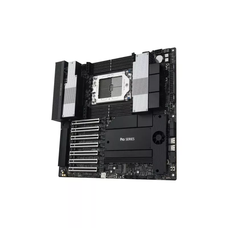 Płyta główna ASUS PRO WS WRX90E-SAGE SE, chipset AMD WRX90, Socket sTR5, EEB, 8x DDR5 DIMM, 7x PCIe x16 GEN5, 4x M.2, 2x USB4 GEN3X2