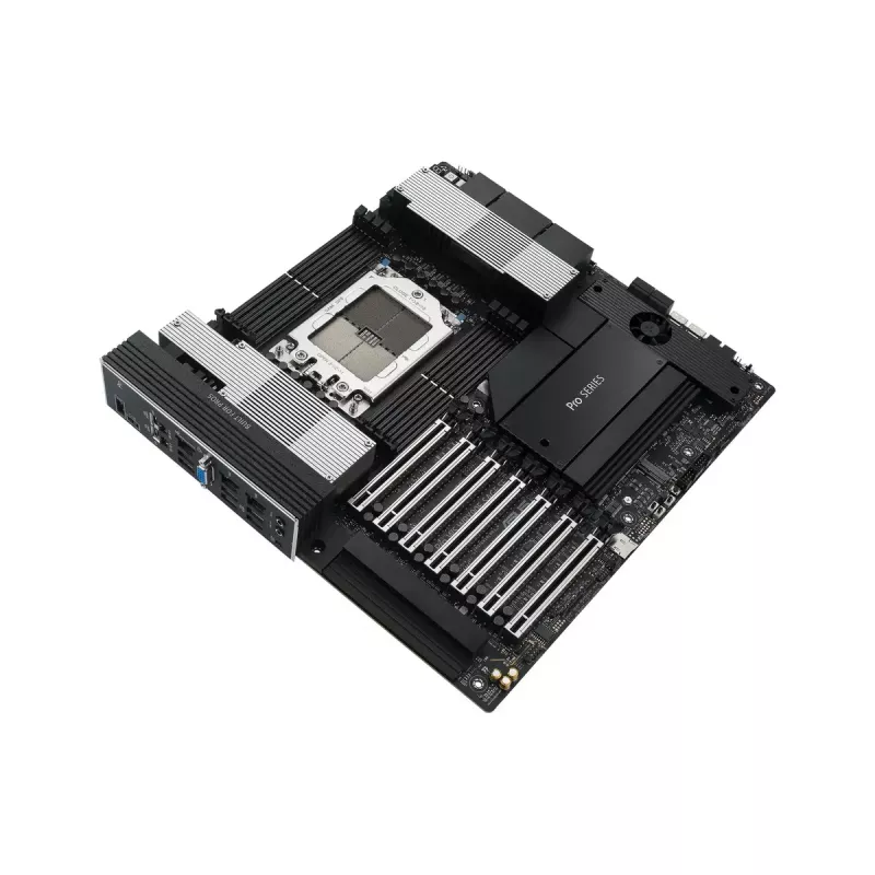 Płyta główna ASUS PRO WS WRX90E-SAGE SE, chipset AMD WRX90, Socket sTR5, EEB, 8x DDR5 DIMM, 7x PCIe x16 GEN5, 4x M.2, 2x USB4 GEN3X2