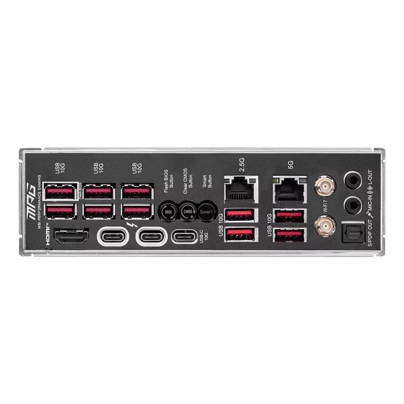 Płyta główna MSI MPG Z890 CARBON WIFI ATX — Intel LGA1851, Z890, DDR5, 4x DIMM, 5x M.2, Wi‑Fi 7, 2.5Gb LAN