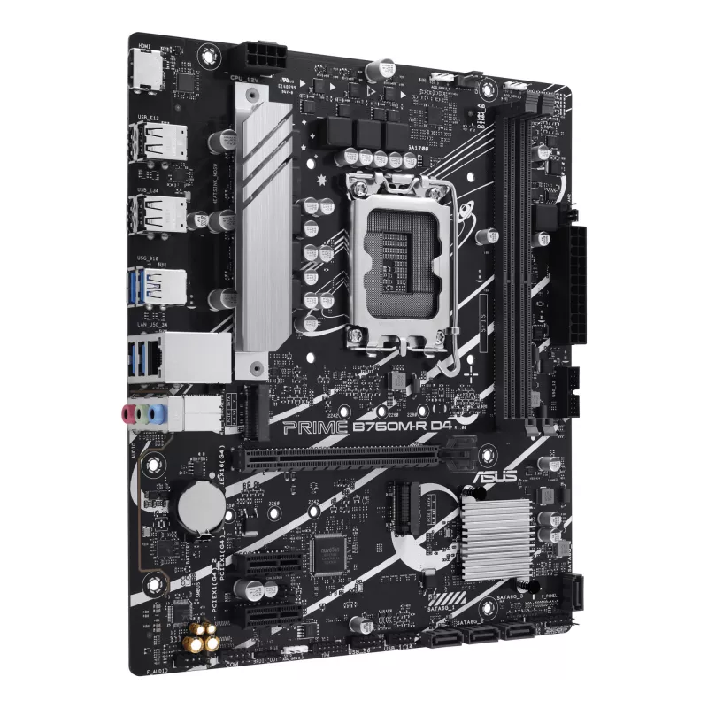 Płyta główna ASUS PRIME B760M-R D4 Intel B760 LGA 1700 micro ATX