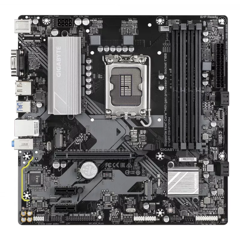 Płyta główna GIGABYTE B760M D3HP DDR4, Intel LGA 1700, Micro ATX