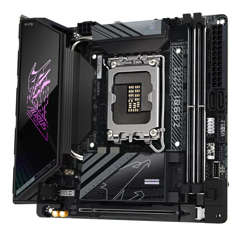 Płyta główna GIGABYTE Z890I AORUS ULTRA, chipset Intel, LGA 1851, mini ITX