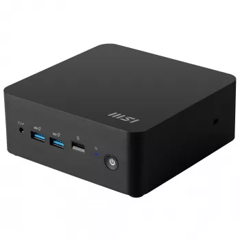MSI Cubi NUC 1MG-024XDE Intel Core 3 100U 8 GB DDR5-SDRAM 256 GB SSD Mini PC Czarny
