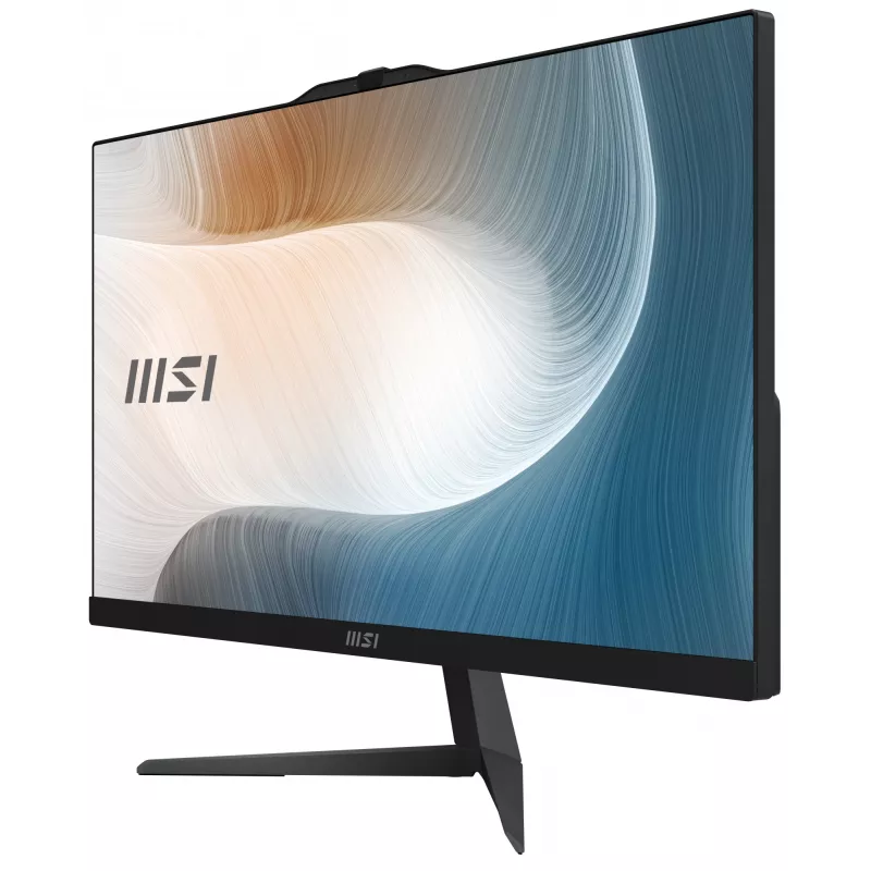 MSI Modern AM242P 1M-1204DE Intel Core 3 100U 60,5 cm (23,8 cala) 1920 x 1080 pikseli Komputer All-in-One 16 GB DDR5-SDRAM 256 GB SSD Windows 11 Pro Wi-Fi 6E (802.11ax) Czarny