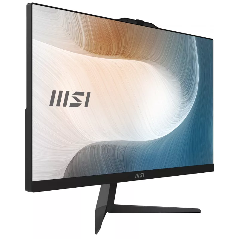 MSI Modern AM242P 1M-1204DE Intel Core 3 100U 60,5 cm (23,8 cala) 1920 x 1080 pikseli Komputer All-in-One 16 GB DDR5-SDRAM 256 GB SSD Windows 11 Pro Wi-Fi 6E (802.11ax) Czarny