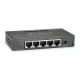 LevelOne GEU-0523 przełącznik sieciowy niezarządzalny Gigabit Ethernet (10/100/1000) Czarny