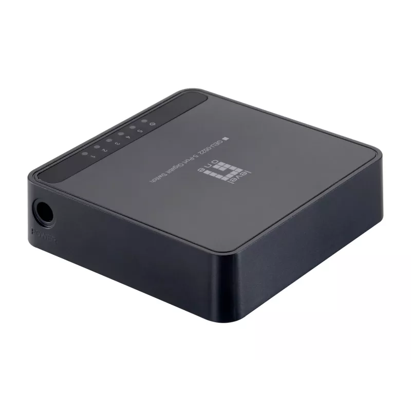 Przełącznik LevelOne 5-Port Gigabit, Gigabit Ethernet (10/100/1000), pełny dupleks