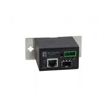 LevelOne RJ45 do SFP Przemysłowy konwerter mediów Fast Ethernet, -40°C do 75°C