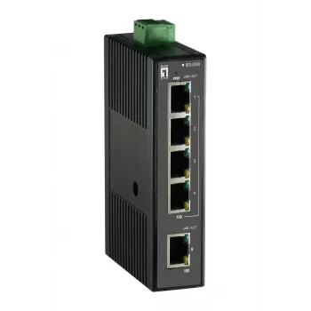 Niezarządzalny przełącznik LevelOne 5-portowy Fast Ethernet przemysłowy