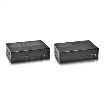 Zestaw przedłużacza HDMI LevelOne przez Cat.5, HDBaseT, 100 m