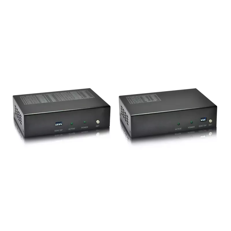 Zestaw przedłużacza HDMI LevelOne przez Cat.5, HDBaseT, 100 m